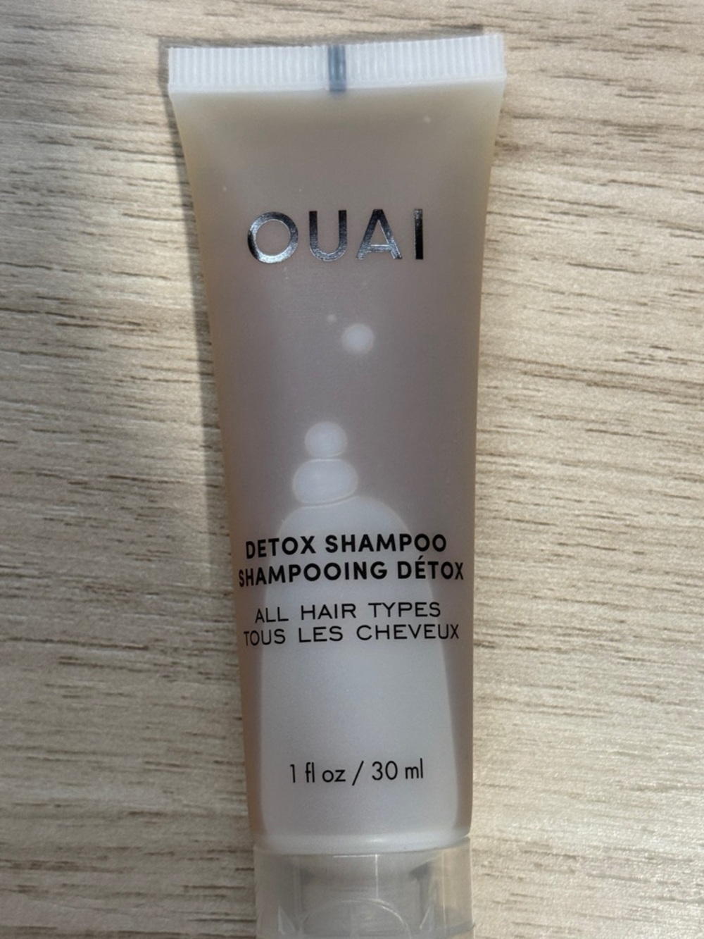 OUAI Detox Shampoo 1oz – Travel Size – Sealed